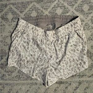 Women’s Avia Beige Cheetah Active Shorts